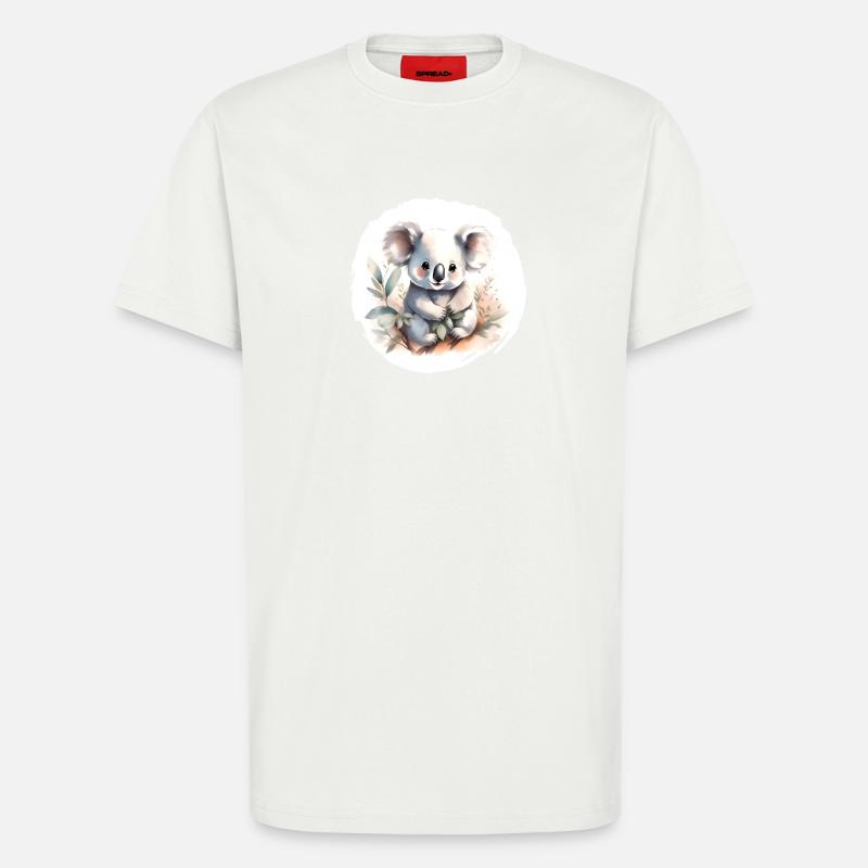 Koala Aquarell - T-Shirt - made by SPREAD - OFF WHITE