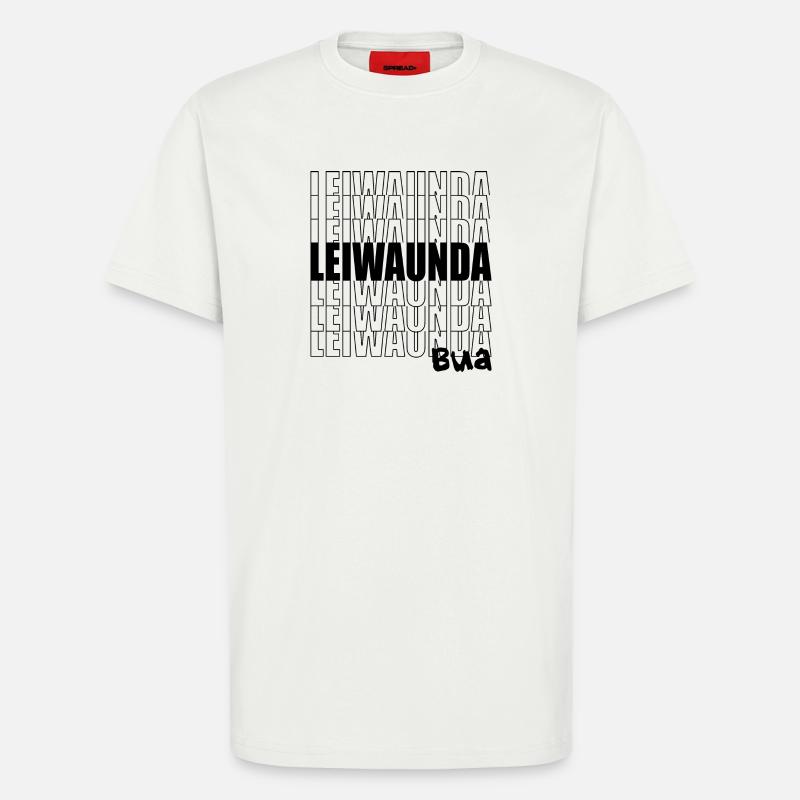 Leiwaunda Bua - großartiger, toller Junge, Bub - T-Shirt - made by SPREAD - OFF WHITE