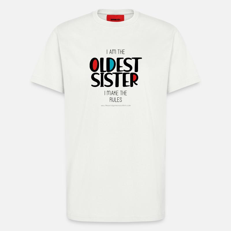 Älteste Schwester - T-Shirt - made by SPREAD - OFF WHITE