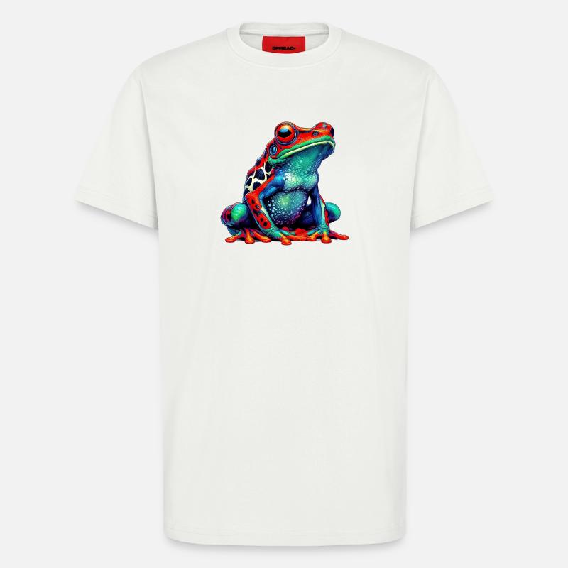 Frosch - T-Shirt - made by SPREAD - OFF WHITE