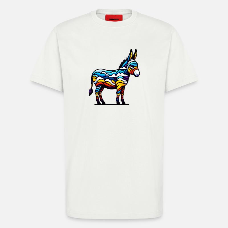 Esel, Schnuller, Maultier - T-Shirt - made by SPREAD - OFF WHITE