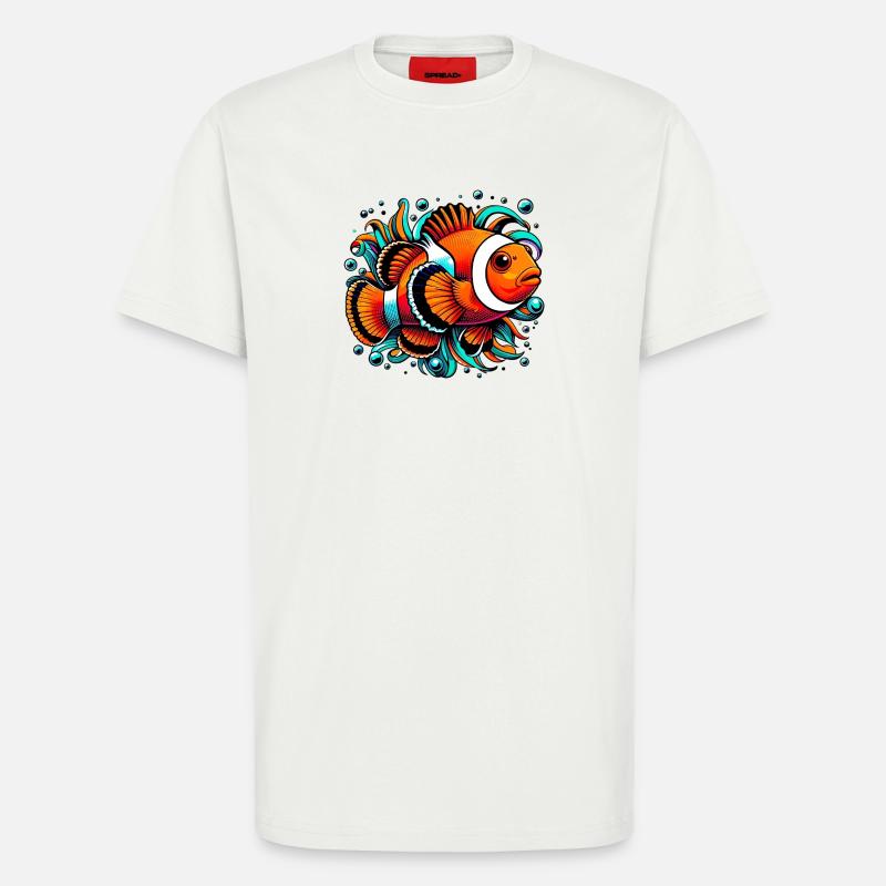 Clownfisch - T-Shirt - made by SPREAD - OFF WHITE