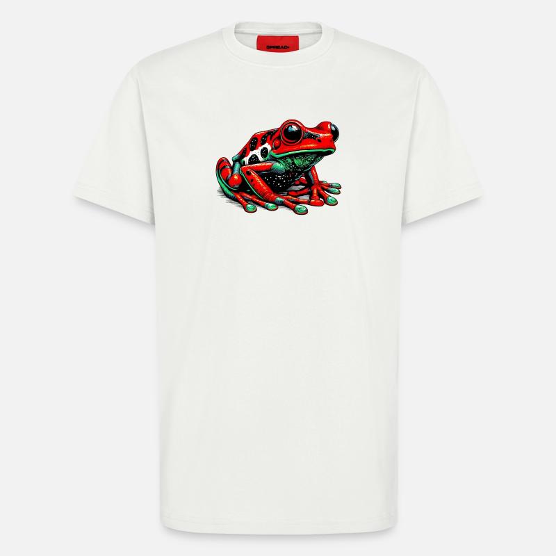 Frosch - T-Shirt - made by SPREAD - OFF WHITE