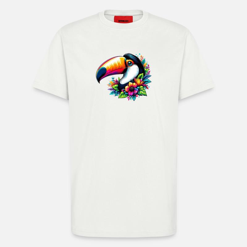 Tukan - T-Shirt - made by SPREAD - OFF WHITE