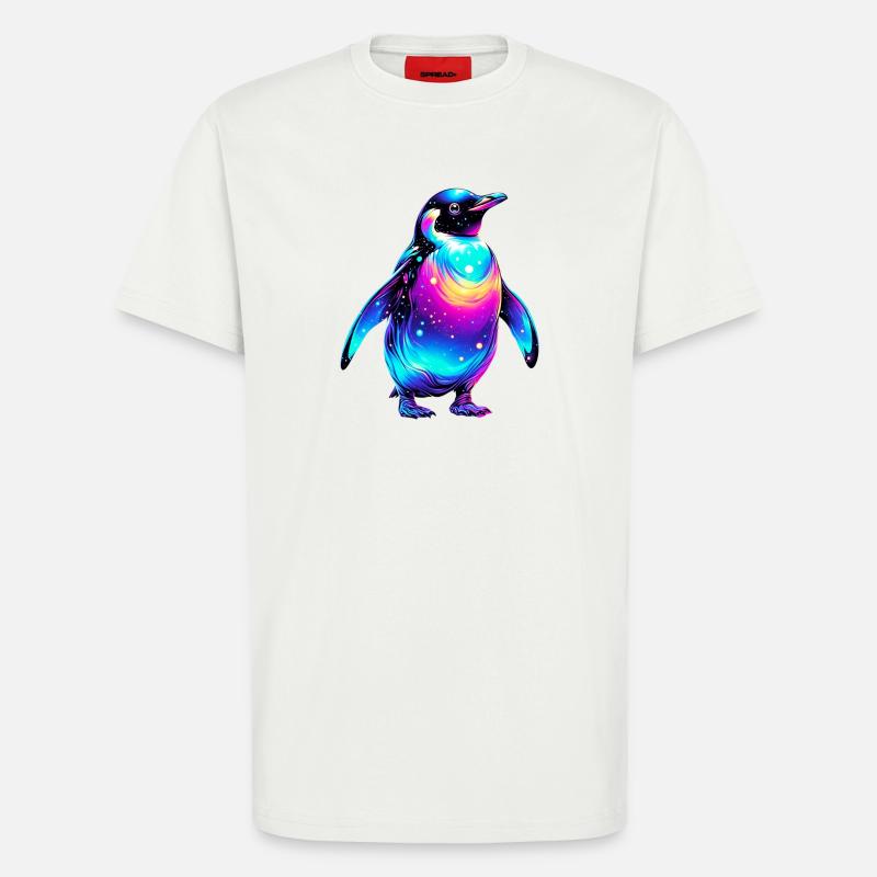 Penguin - T-Shirt - made by SPREAD - OFF WHITE