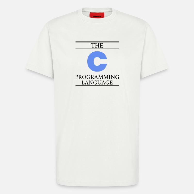 The C Programming Language - T-Shirt - made by SPREAD - OFF WHITE