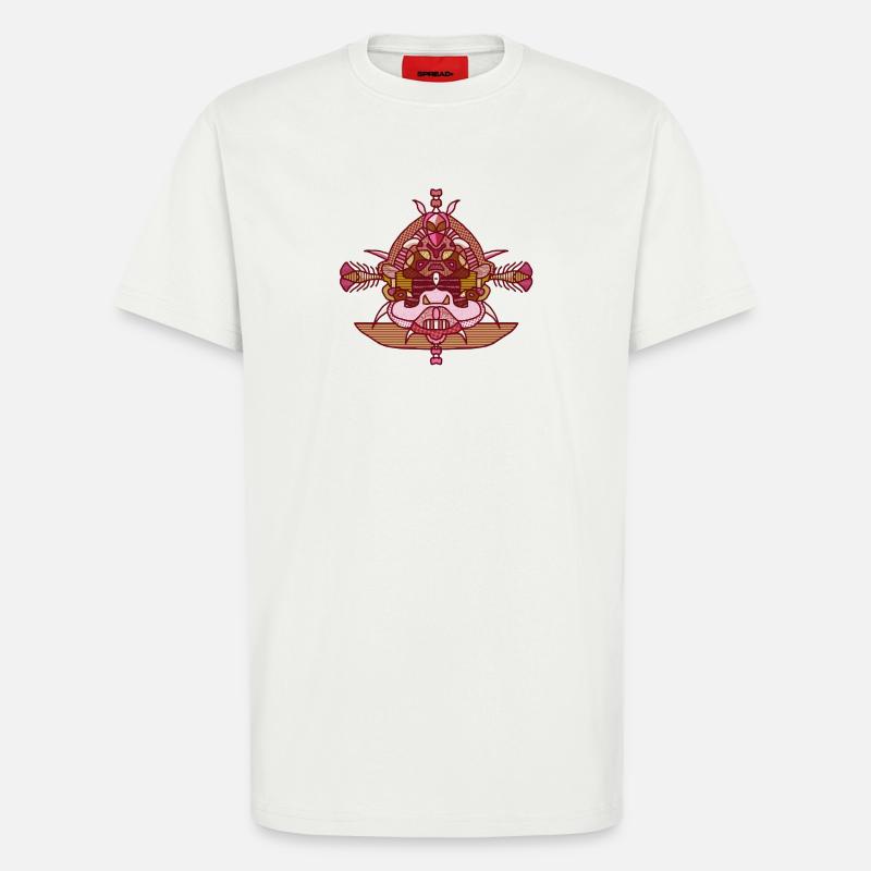 Farb-tattoo - T-Shirt - made by SPREAD - OFF WHITE