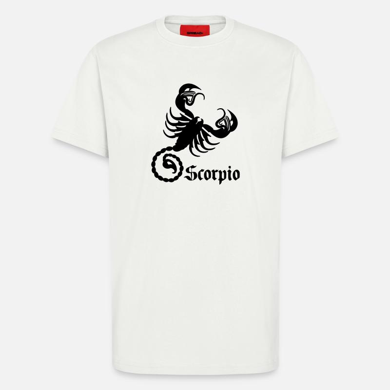Sternzeichenbild Skorpion - T-Shirt - made by SPREAD - OFF WHITE