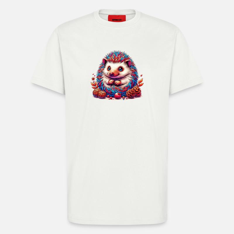 Igel - T-Shirt - made by SPREAD - OFF WHITE