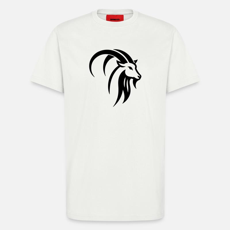 Steinbock - T-Shirt - made by SPREAD - OFF WHITE