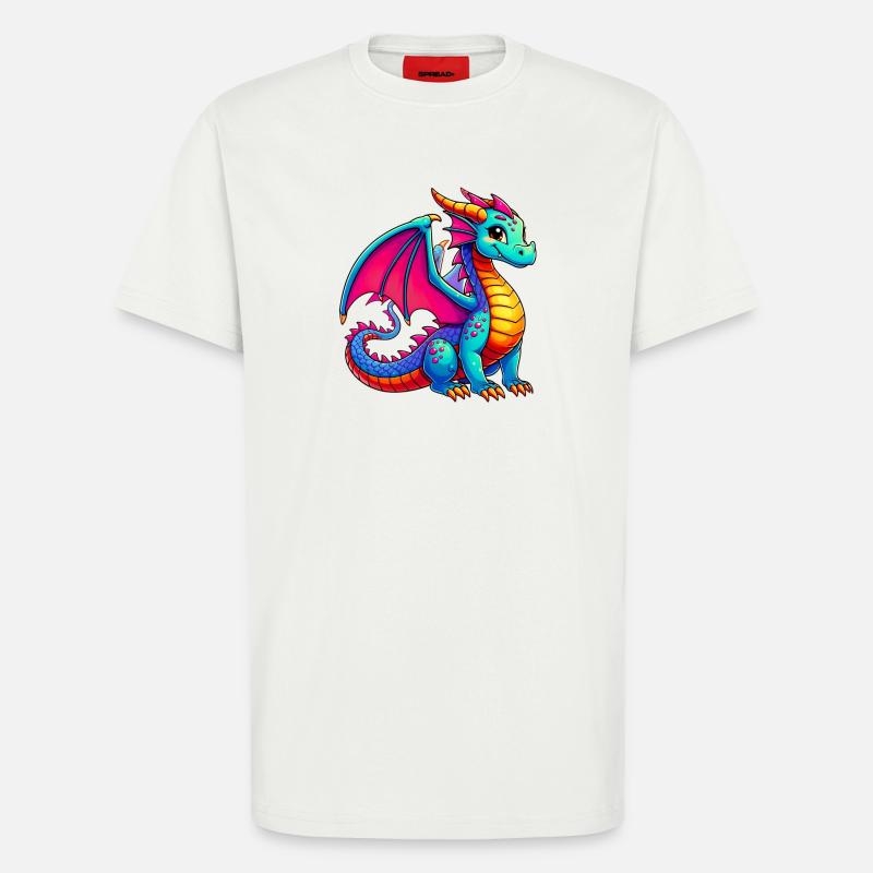 Drache - T-Shirt - made by SPREAD - OFF WHITE