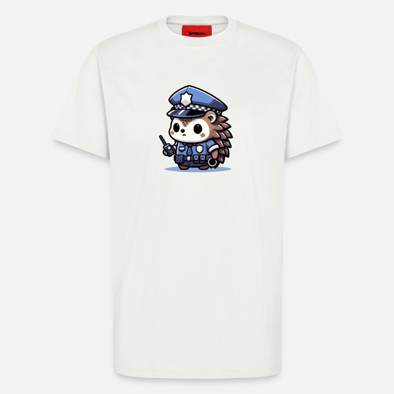 Patrouillenfreunde - Tapferer Igel - T-Shirt - made by SPREAD - OFF WHITE