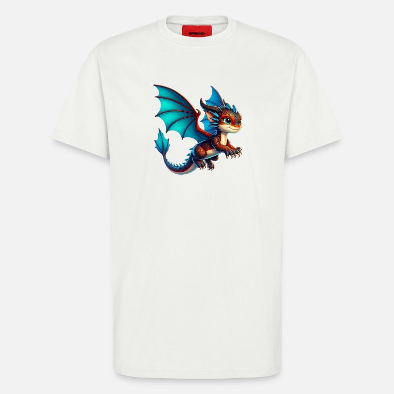 Drache - T-Shirt - made by SPREAD - OFF WHITE