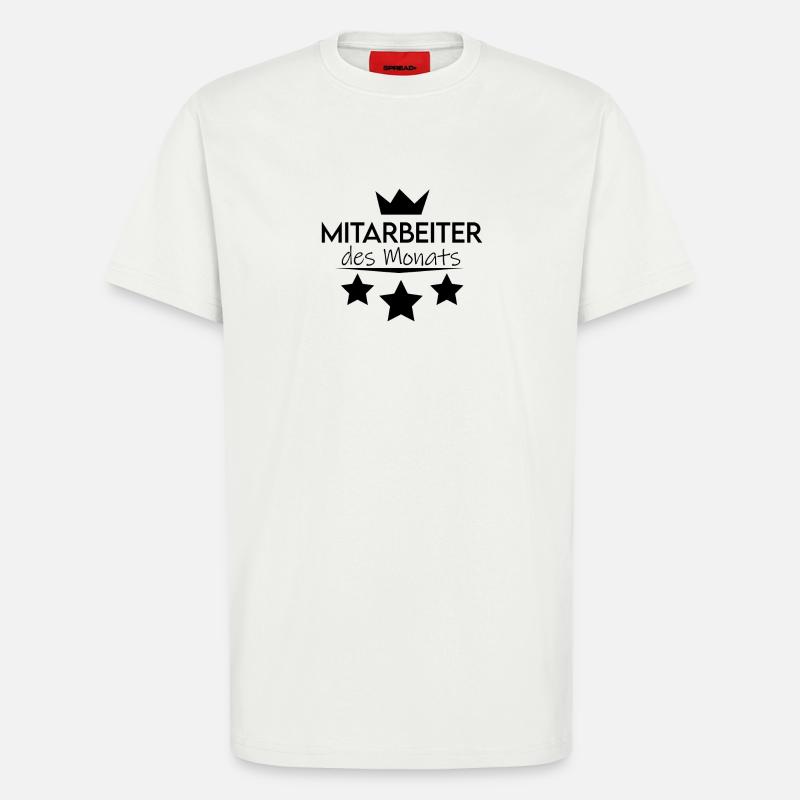 Mitarbeiter - T-Shirt - made by SPREAD - OFF WHITE