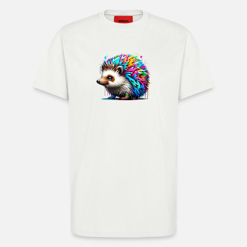 Igel - T-Shirt - made by SPREAD - OFF WHITE