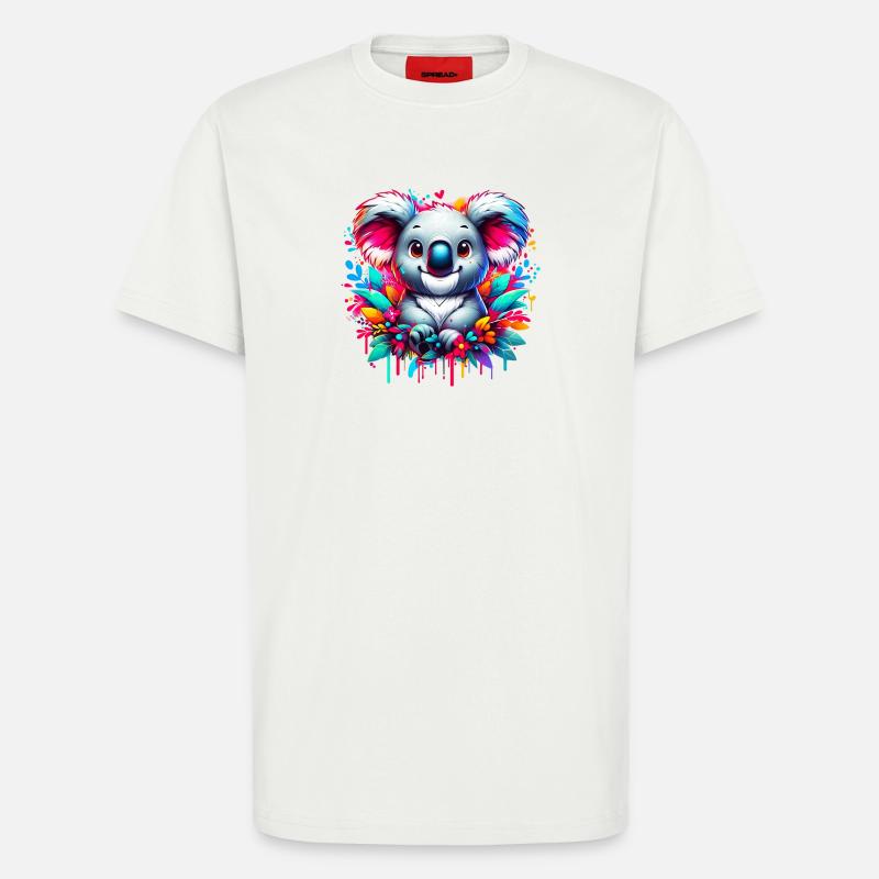 Koala - T-Shirt - made by SPREAD - OFF WHITE