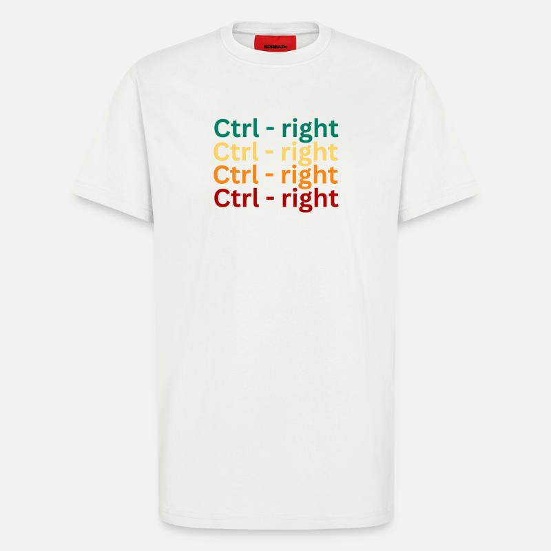 Keyboard Shortcut Pattern Design - T-Shirt - made by SPREAD - OFF WHITE
