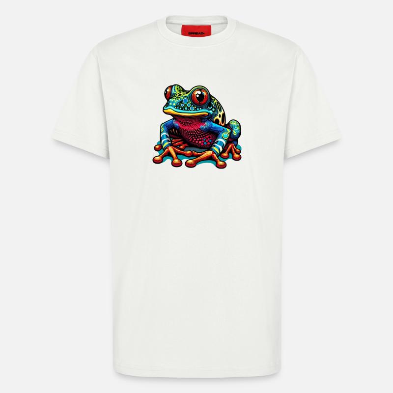 Frosch - T-Shirt - made by SPREAD - OFF WHITE