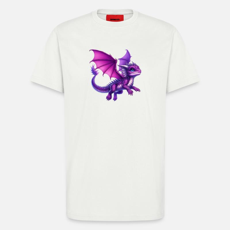 Drache - T-Shirt - made by SPREAD - OFF WHITE