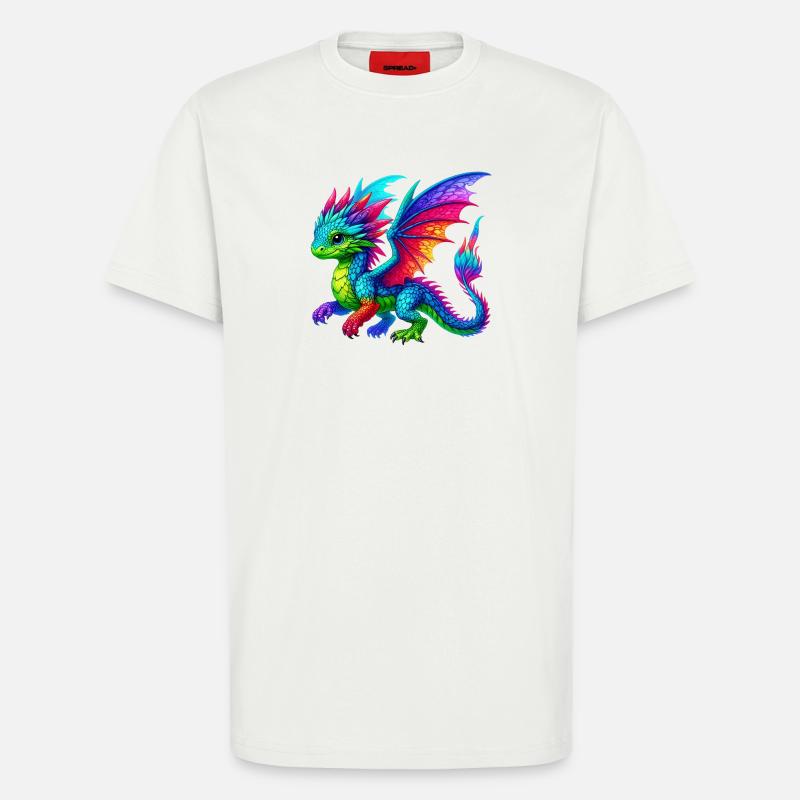 Drache - T-Shirt - made by SPREAD - OFF WHITE