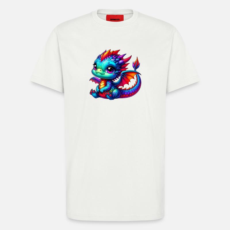 Drache - T-Shirt - made by SPREAD - OFF WHITE