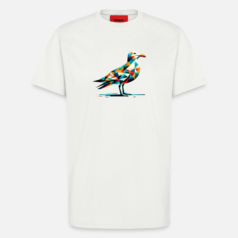 Möwe - T-Shirt - made by SPREAD - OFF WHITE
