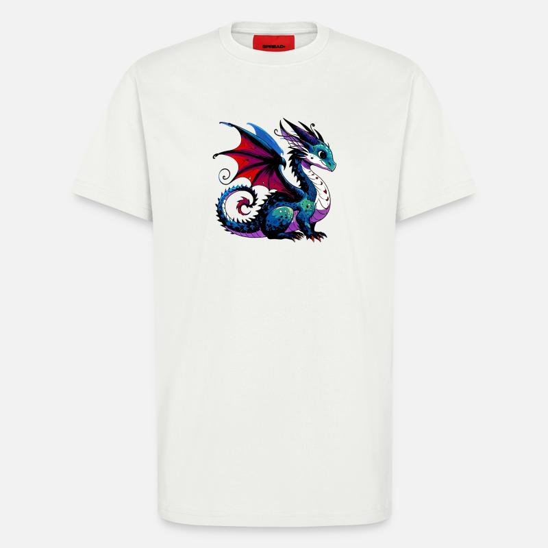 Drache - T-Shirt - made by SPREAD - OFF WHITE