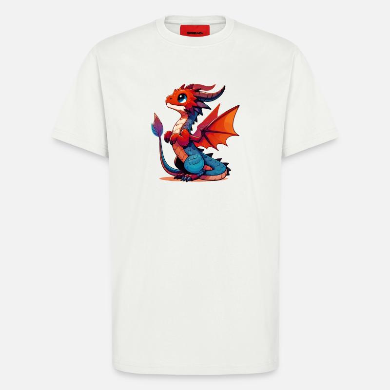 Drache - T-Shirt - made by SPREAD - OFF WHITE