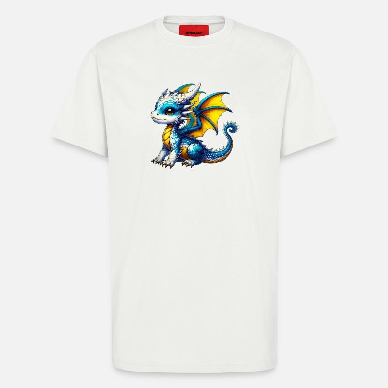 Drache - T-Shirt - made by SPREAD - OFF WHITE