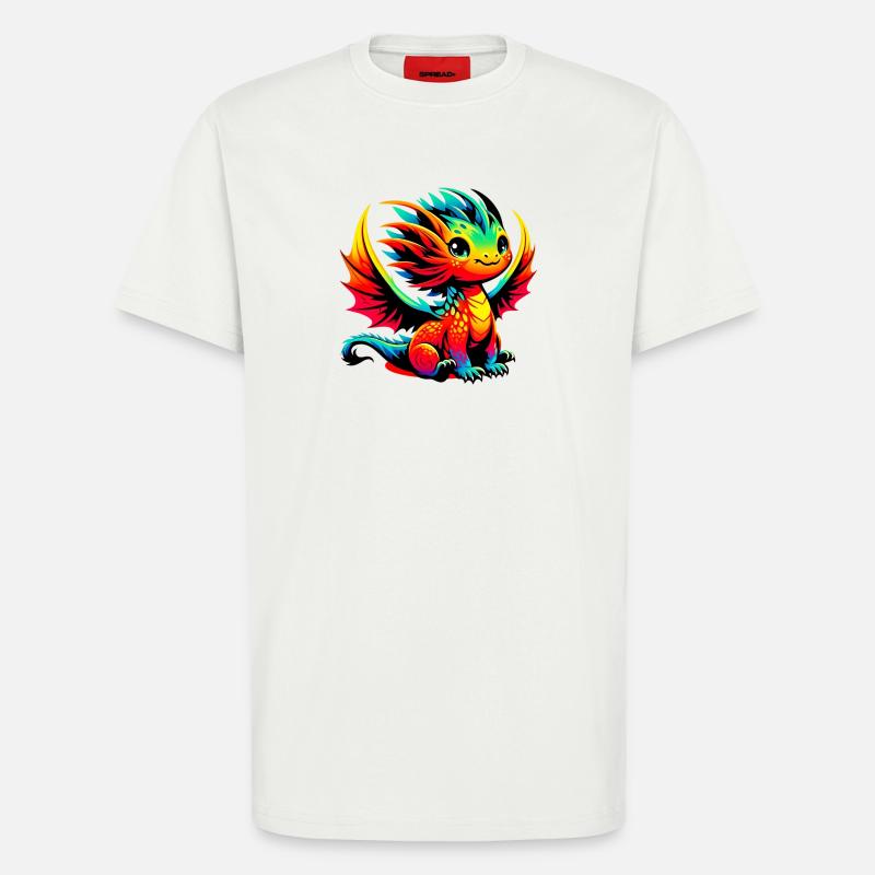 Drache - T-Shirt - made by SPREAD - OFF WHITE