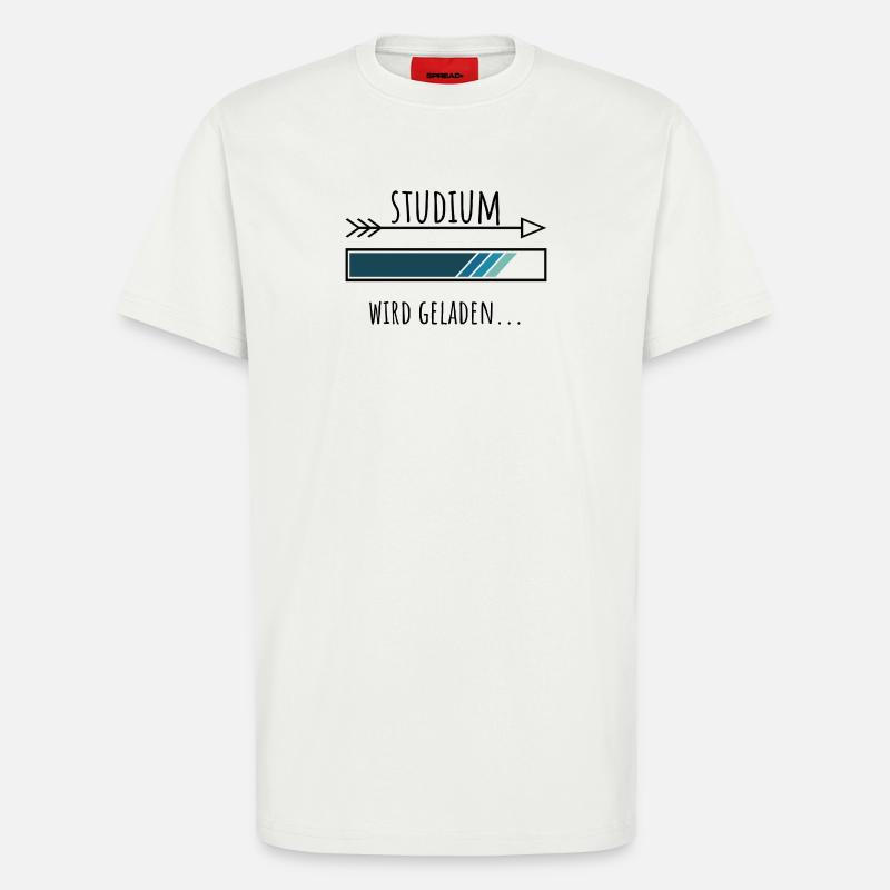 Studium Personalisierter Beruf Jungs - T-Shirt - made by SPREAD - OFF WHITE