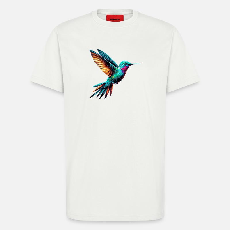 Kolibri - T-Shirt - made by SPREAD - OFF WHITE