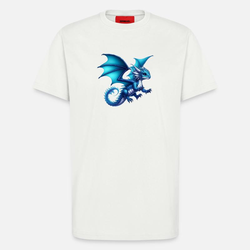Drache - T-Shirt - made by SPREAD - OFF WHITE