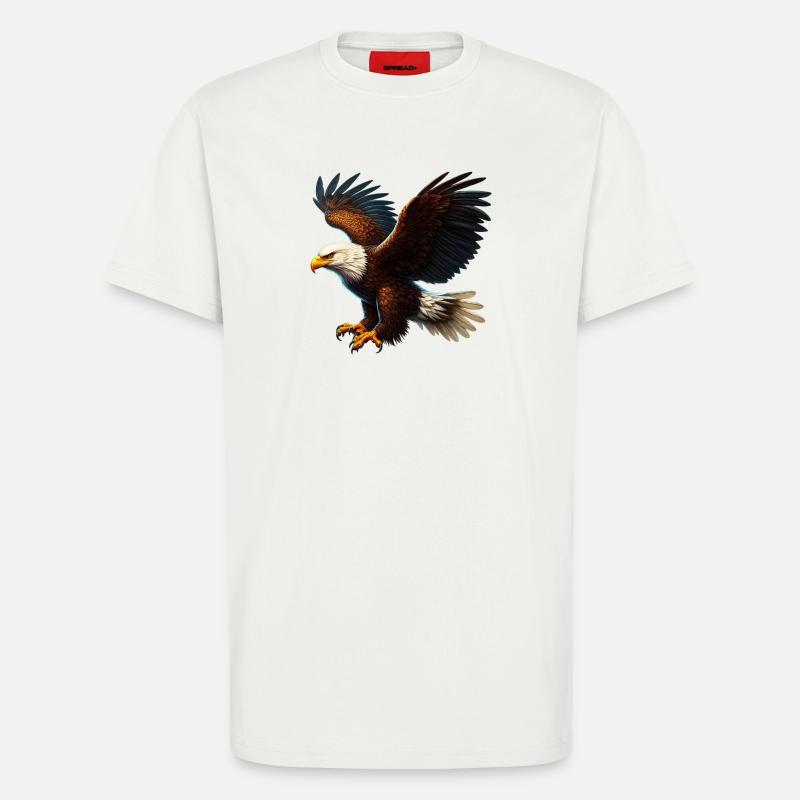 Eagle - T-Shirt - made by SPREAD - OFF WHITE