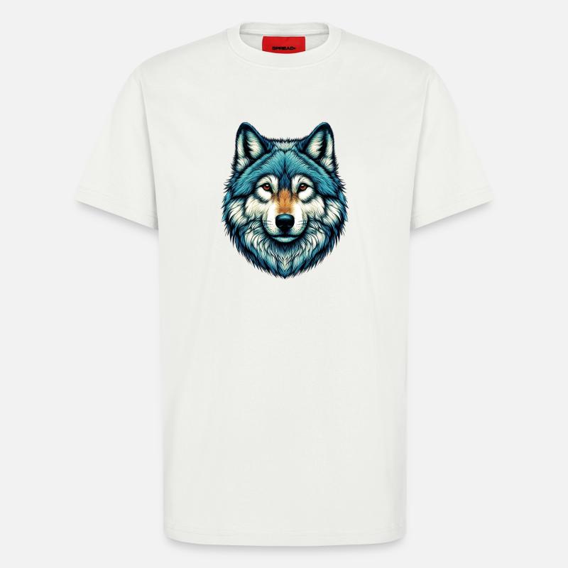 Ulv - Organic Relaxed T-skjorte produsert i EU - OFF WHITE
