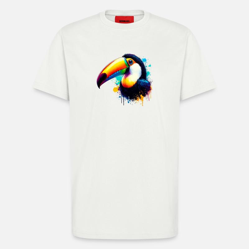 Tukan - T-Shirt - made by SPREAD - OFF WHITE