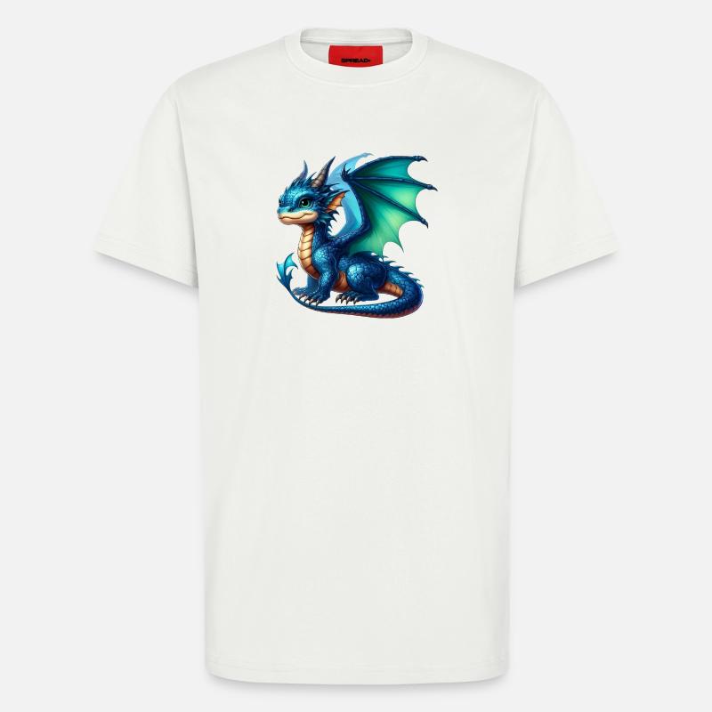 Drache - T-Shirt - made by SPREAD - OFF WHITE