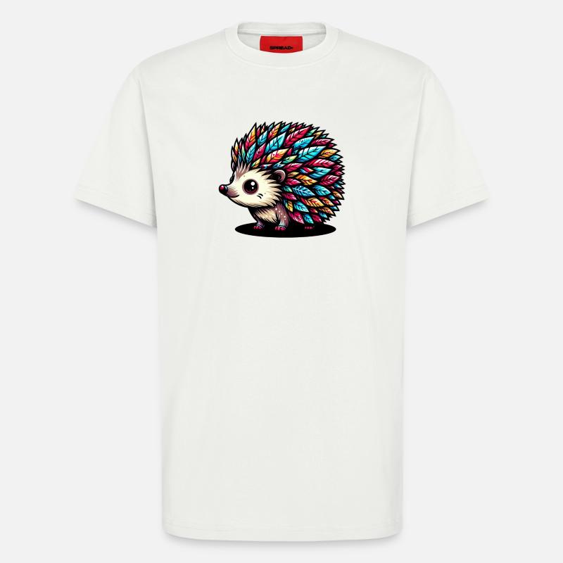 Igel - T-Shirt - made by SPREAD - OFF WHITE