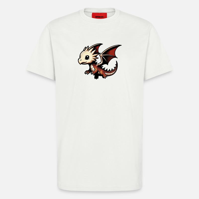 Drache - T-Shirt - made by SPREAD - OFF WHITE