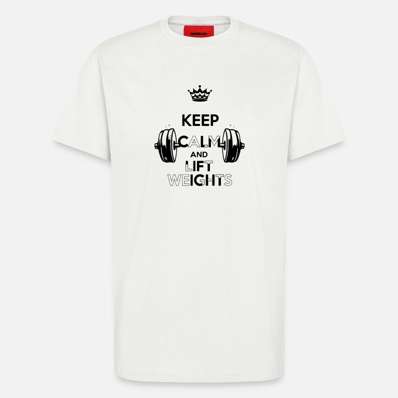Keep Calm - T-Shirt - made by SPREAD - OFF WHITE