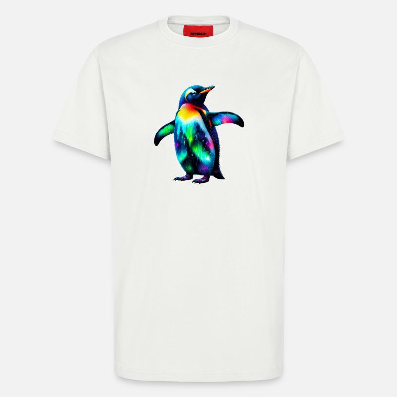 Pinguin - T-Shirt - made by SPREAD - OFF WHITE