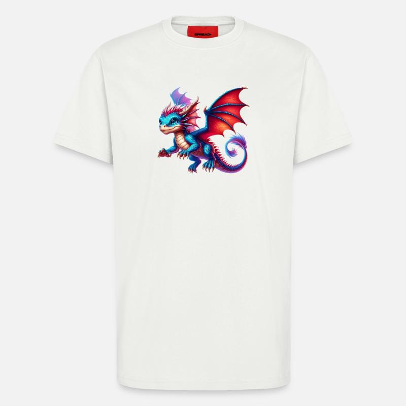 Drache - T-Shirt - made by SPREAD - OFF WHITE