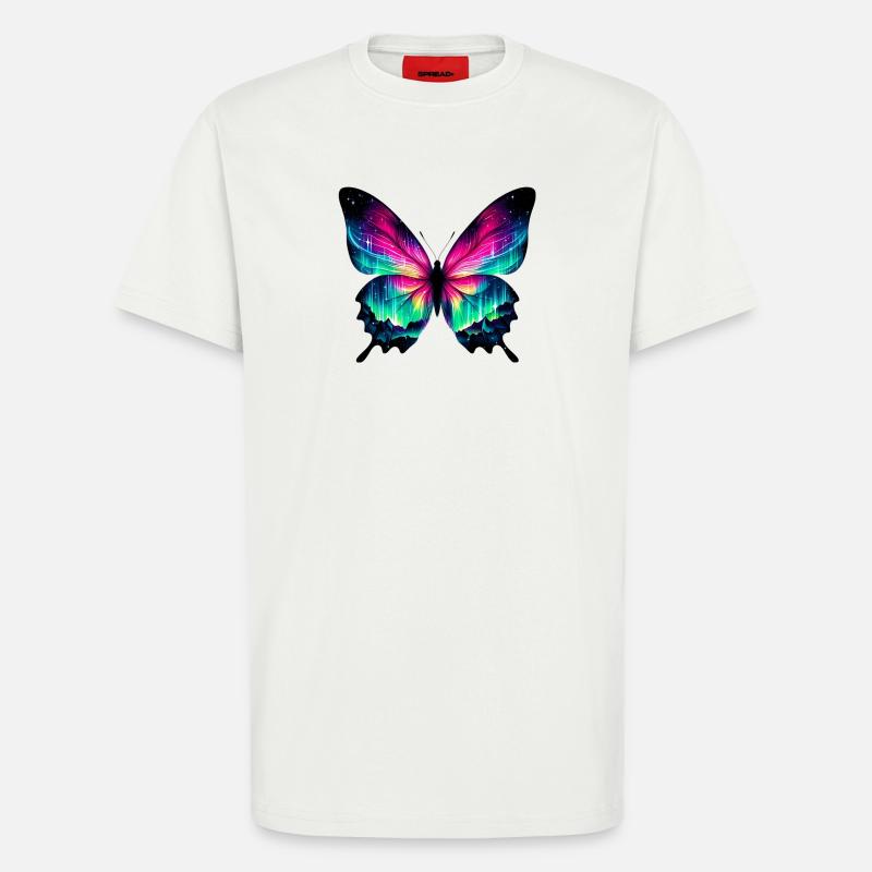 Schmetterling - T-Shirt - made by SPREAD - OFF WHITE