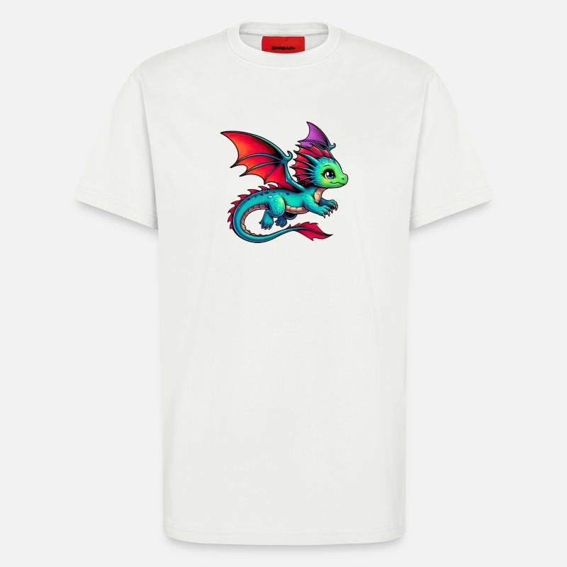 Drache - T-Shirt - made by SPREAD - OFF WHITE