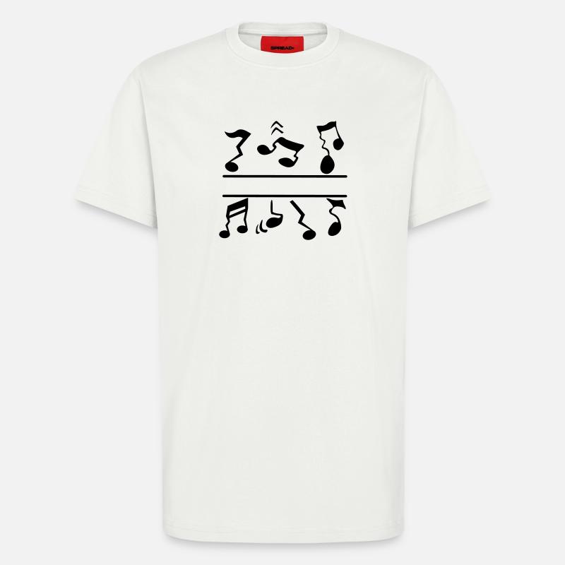 Falsche Noten - T-Shirt - made by SPREAD - OFF WHITE