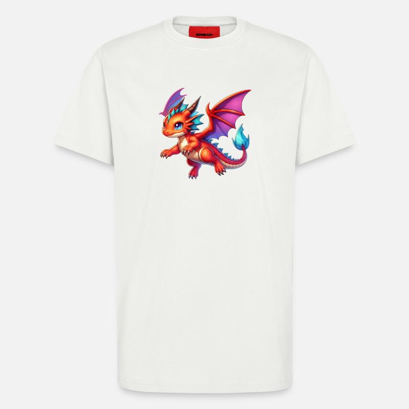 Drache - T-Shirt - made by SPREAD - OFF WHITE