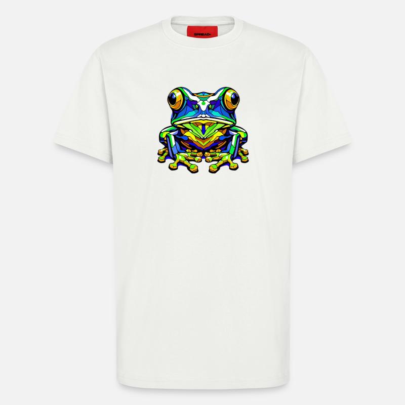 Frosch - T-Shirt - made by SPREAD - OFF WHITE