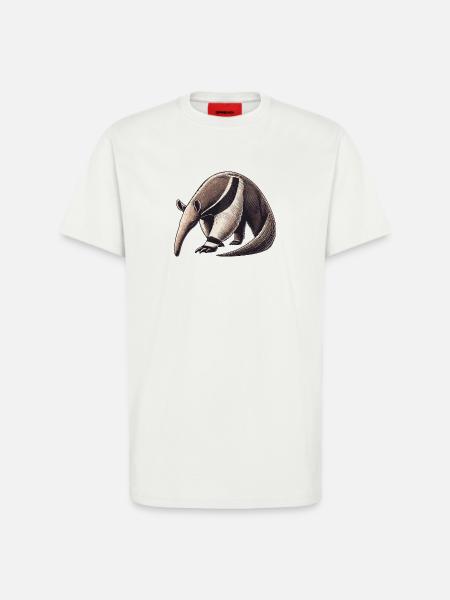 Anteater - T-Shirt - made by SPREAD - OFF WHITE