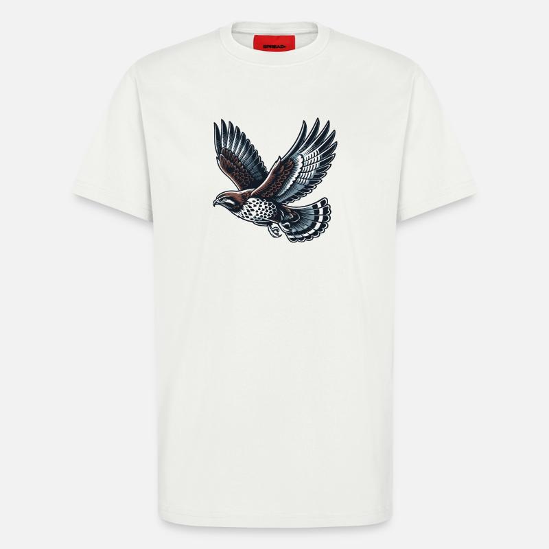 Buse - T-shirt bio décontracté fabriqué en UE - OFF WHITE