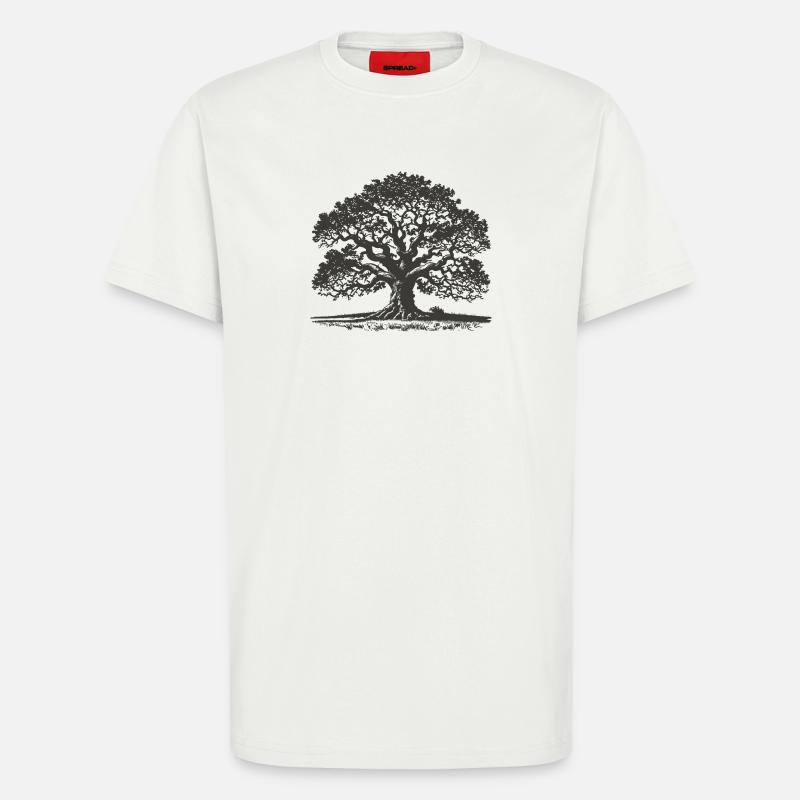 Eiche - T-Shirt - made by SPREAD - OFF WHITE